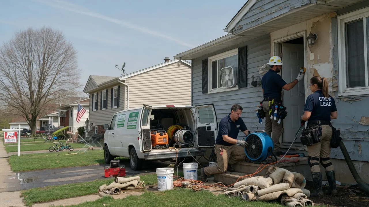 Flood Cleanup in Port Washington, WI near me